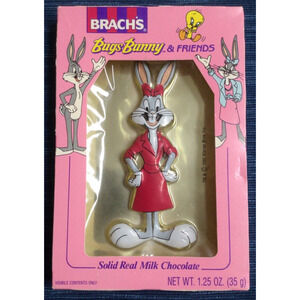 Vintage Unopened 1990 Brach's Honey Bunny Bugs Friends Chocolate Candy 855A